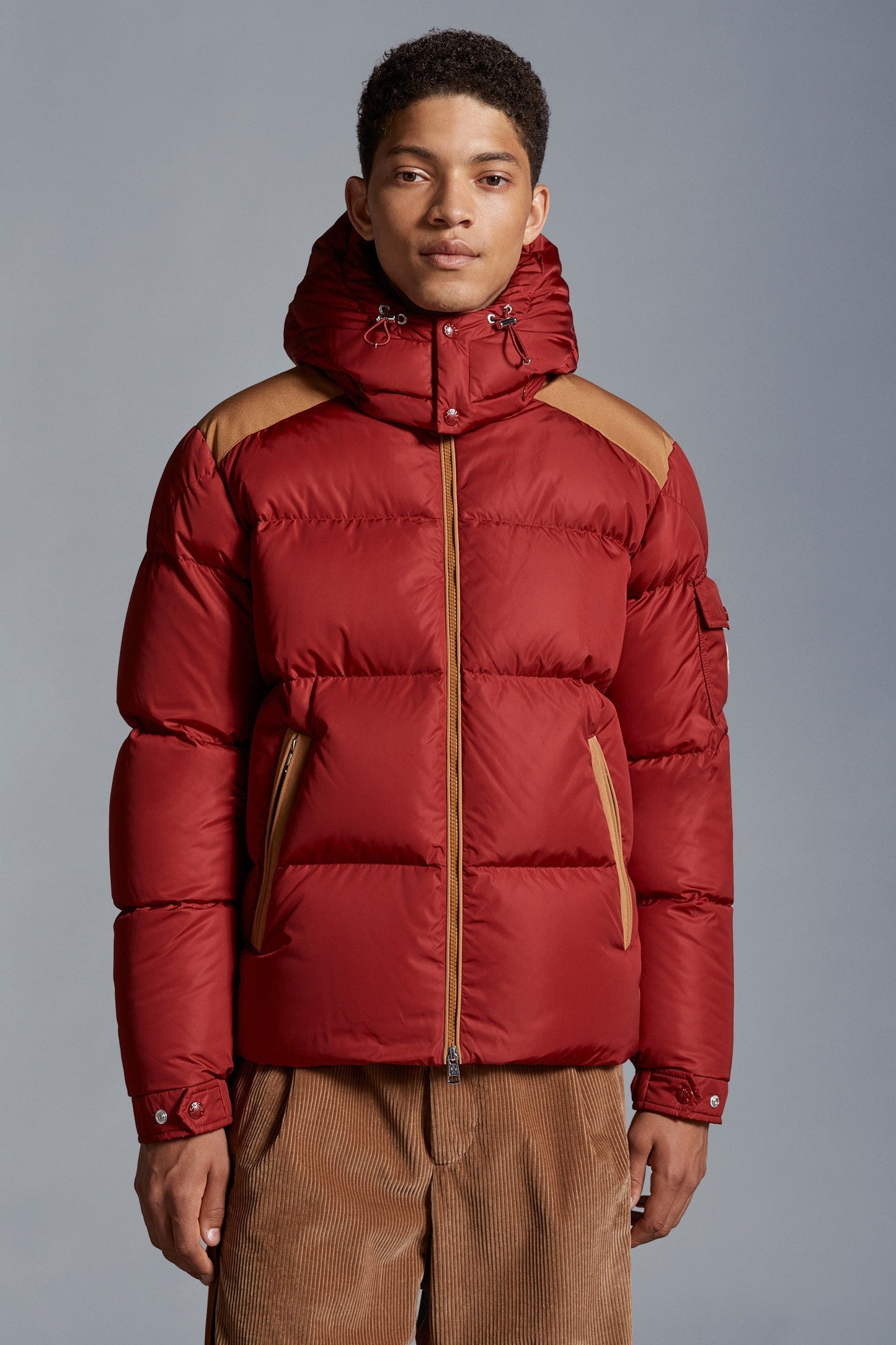 Moncler Kitinen Down Jacket In Red