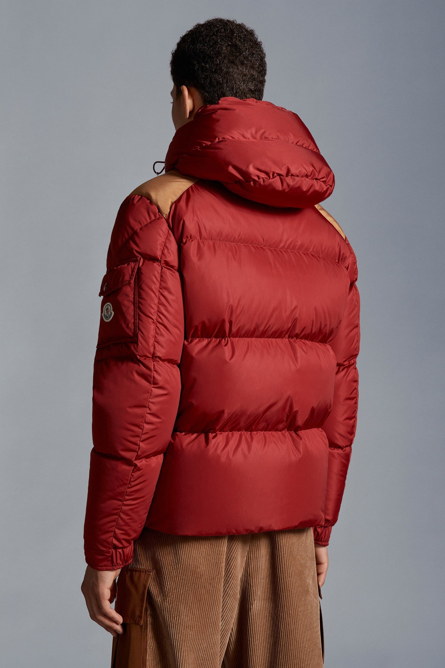 Moncler Kitinen Down Jacket In Red