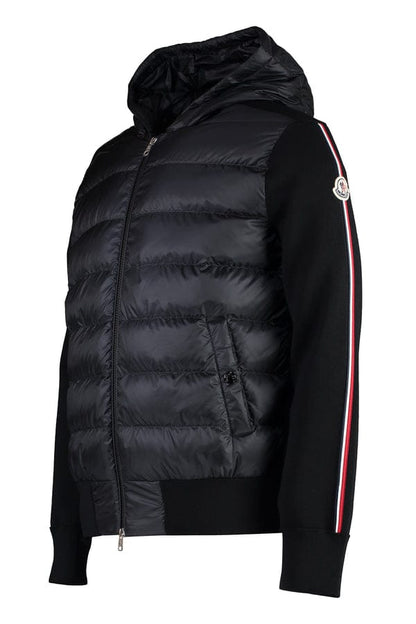 Moncler Tricot Wool Cardigan Black