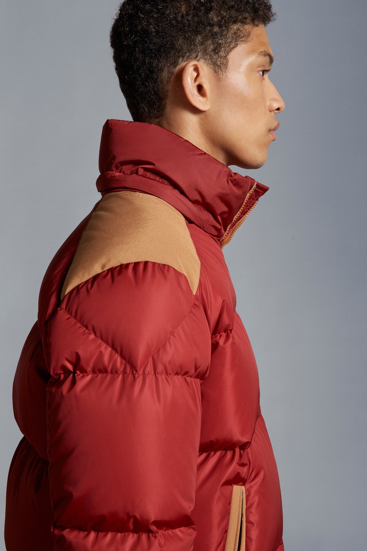 Moncler Kitinen Down Jacket In Red