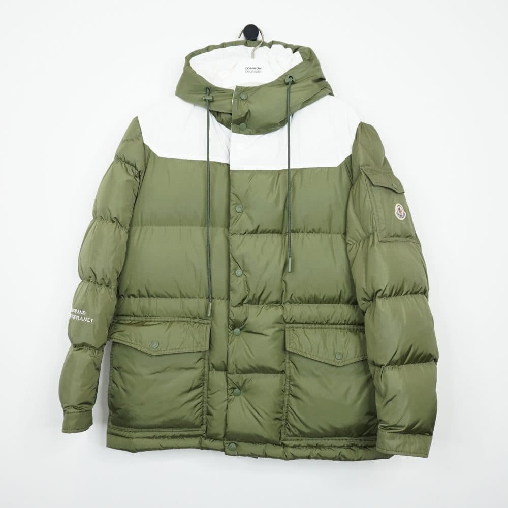 Moncler Junzo Down Jacket In Green