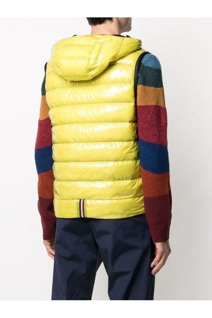 Moncler Lappe Gilet In Yellow