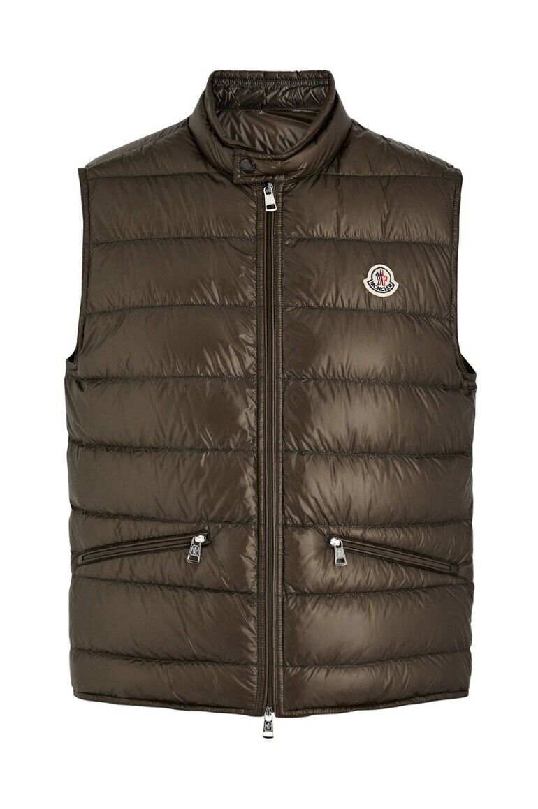 Moncler Gui Gilet Brown