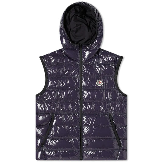 Moncler Lappe Gilet In Navy