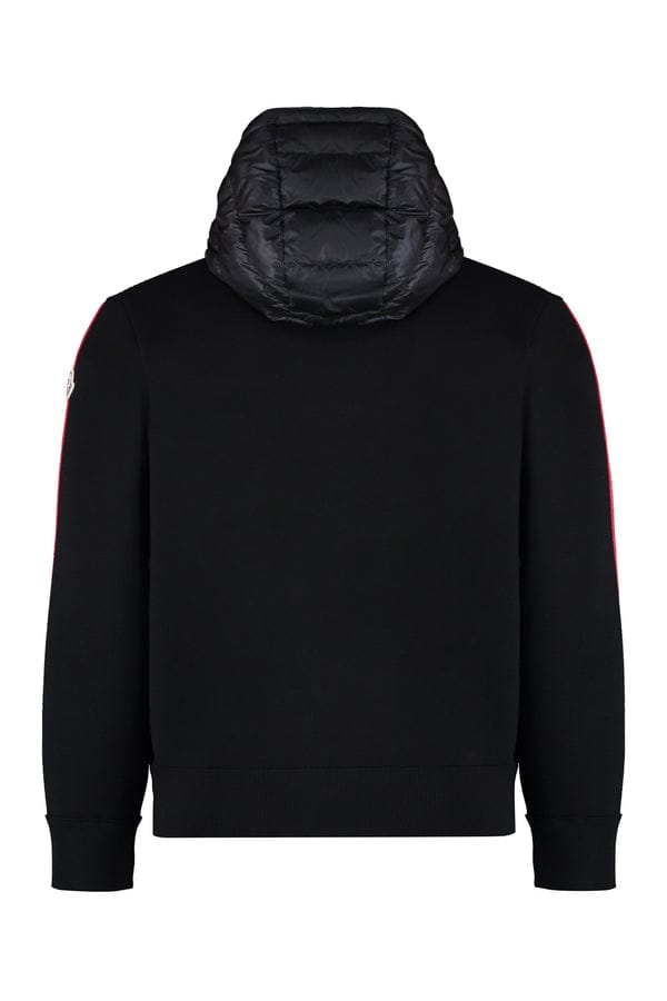 Moncler Tricot Wool Cardigan Black