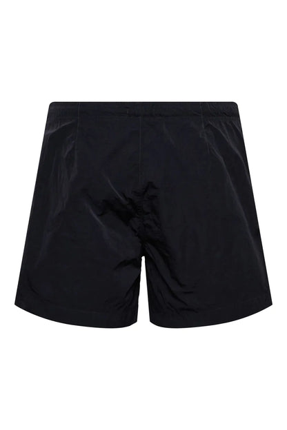 Cp Company 201A Eco Chrome-R Button Swimshorts In Navy