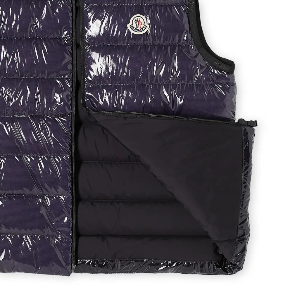 Moncler Lappe Gilet In Navy